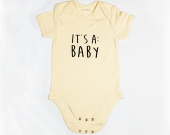 Baby body en coton bio