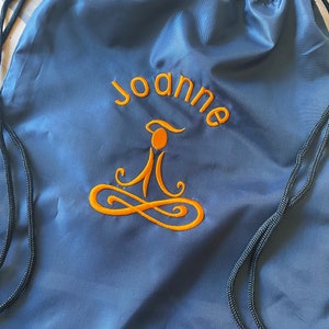 Personalised Embroidered Gym Sack