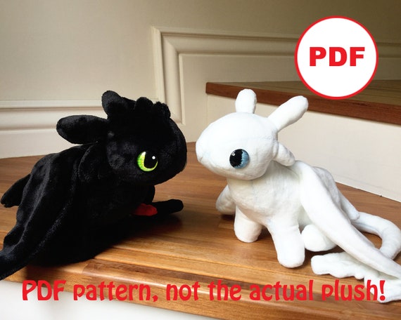 toothless plush diy