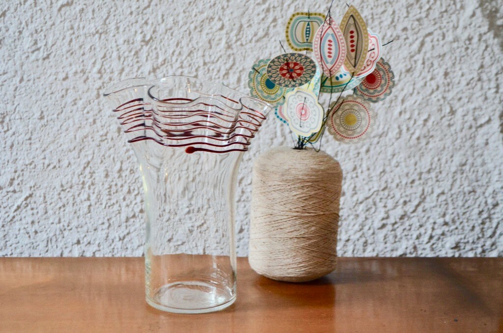 Vase Mouchoir Vintage