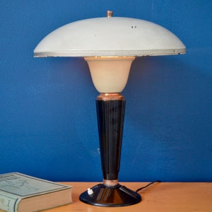 Mushroom lamp Jumo 320 modernist art deco style and boho France 1930
