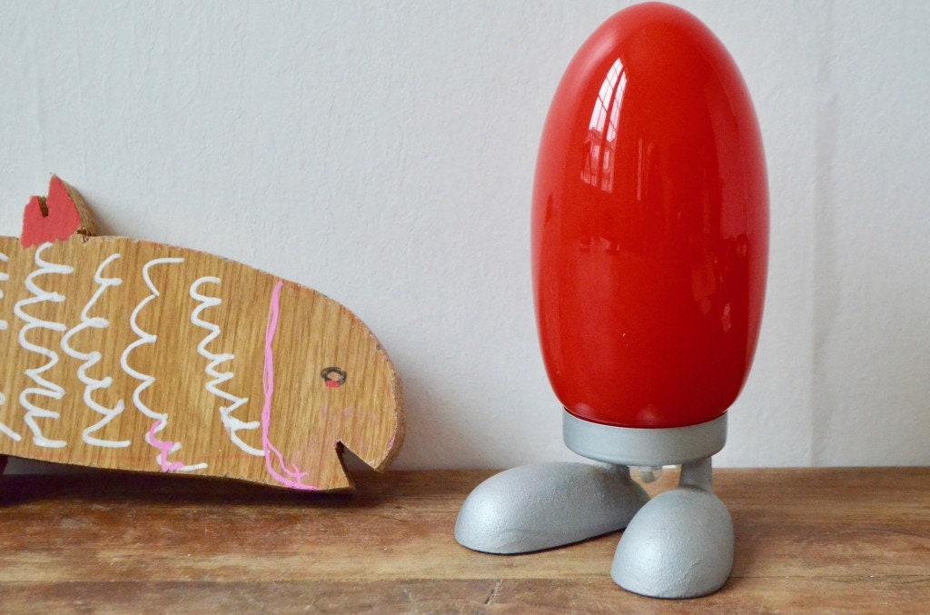 Lampe de Chevet Veilleuse Tatsuo Konno Pour Ikea, 1990S Design Vintage et Ludique