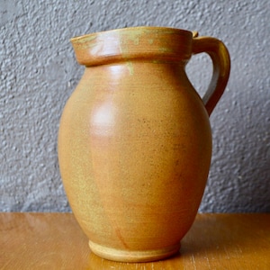Pitcher jug or water pitcher ceramic boho style and chic countryside