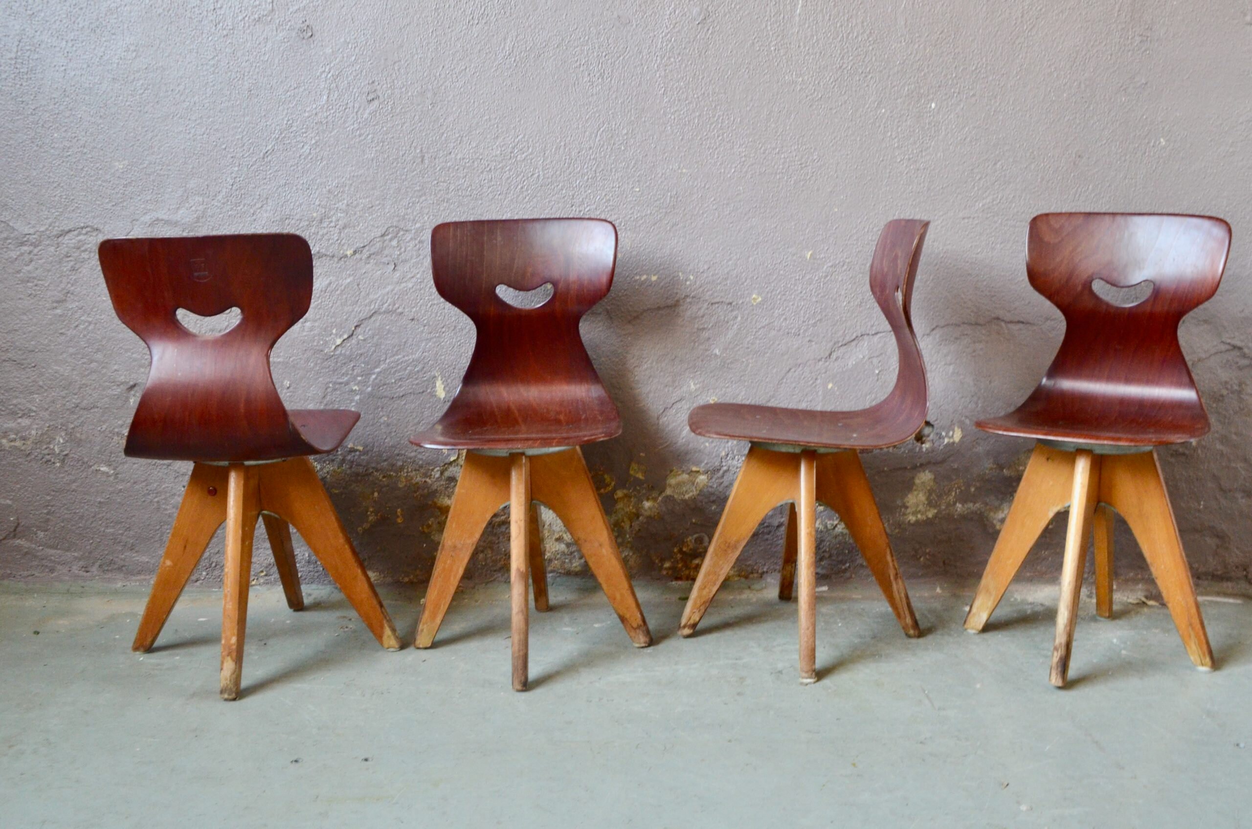 Set De 4 Chaises Enfant