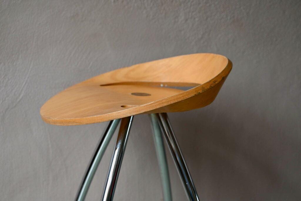 Lyra Bar Stool by Sigurdur Thorsteinsson Design Group Italia for