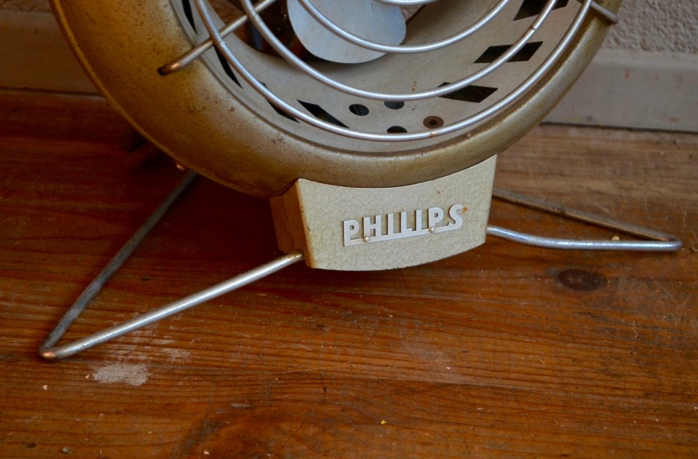 Ventilator Heizung Phillips Werkstatt Garage Indus Geräte Vintage