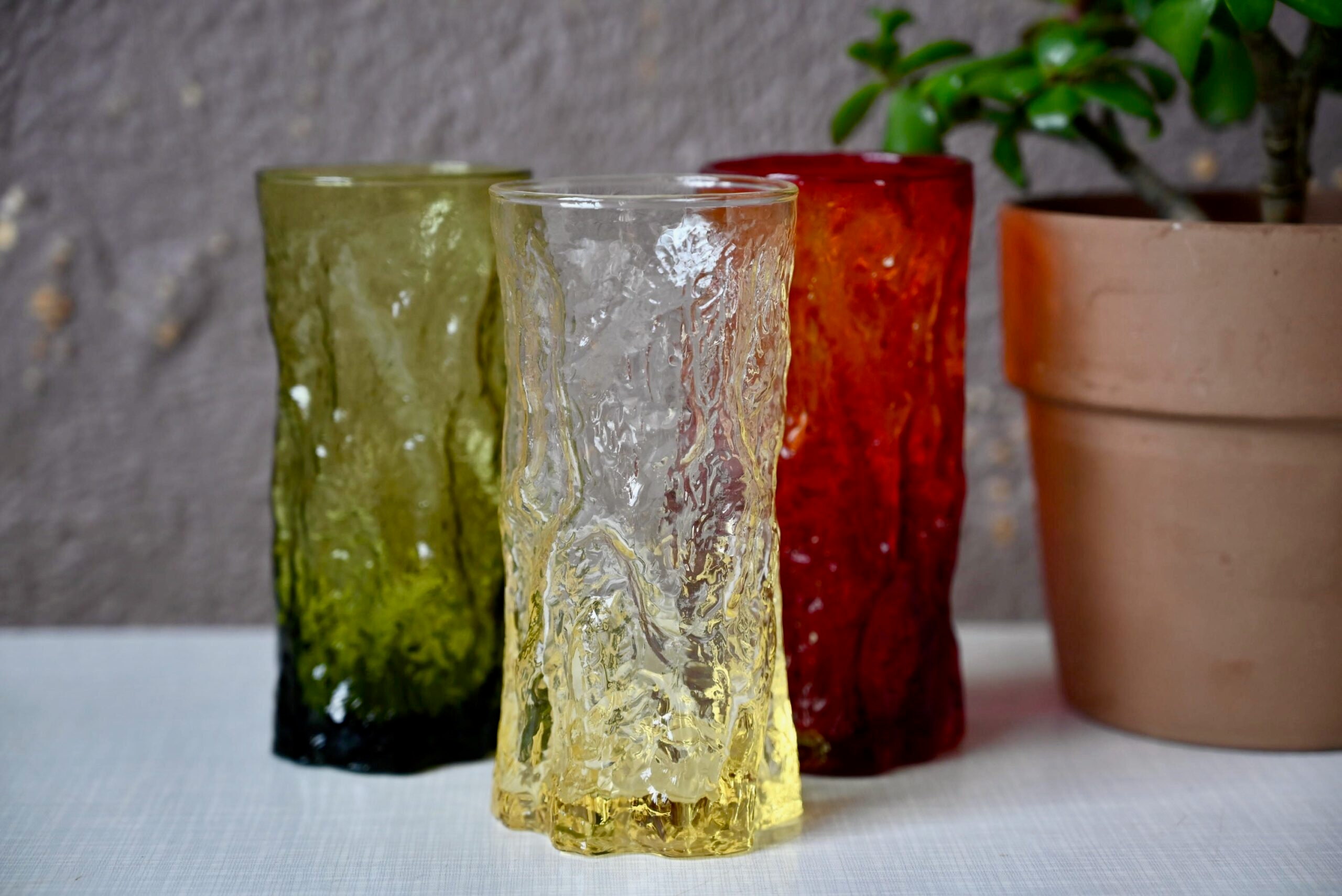 Biot glass vase - Etsy 日本