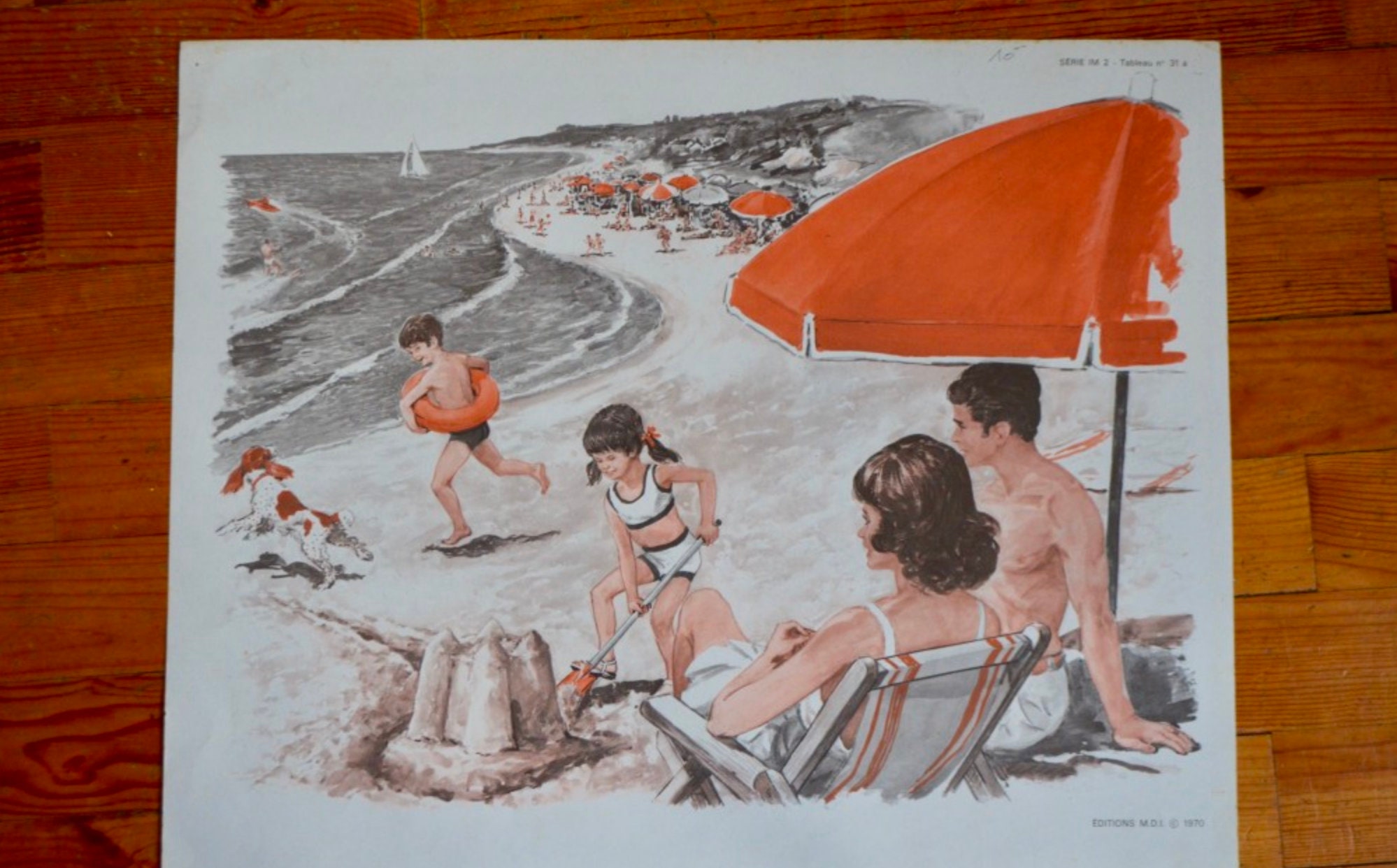 Vintage wall decor kids poster