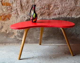 Table basse en bois vintage design Bow Wood Steiner