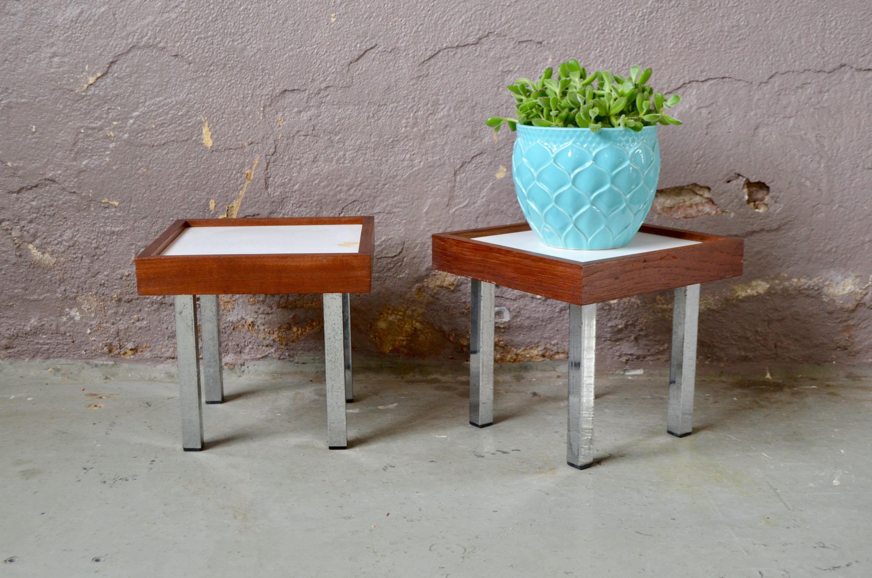 Paire De Porte-Plantes
