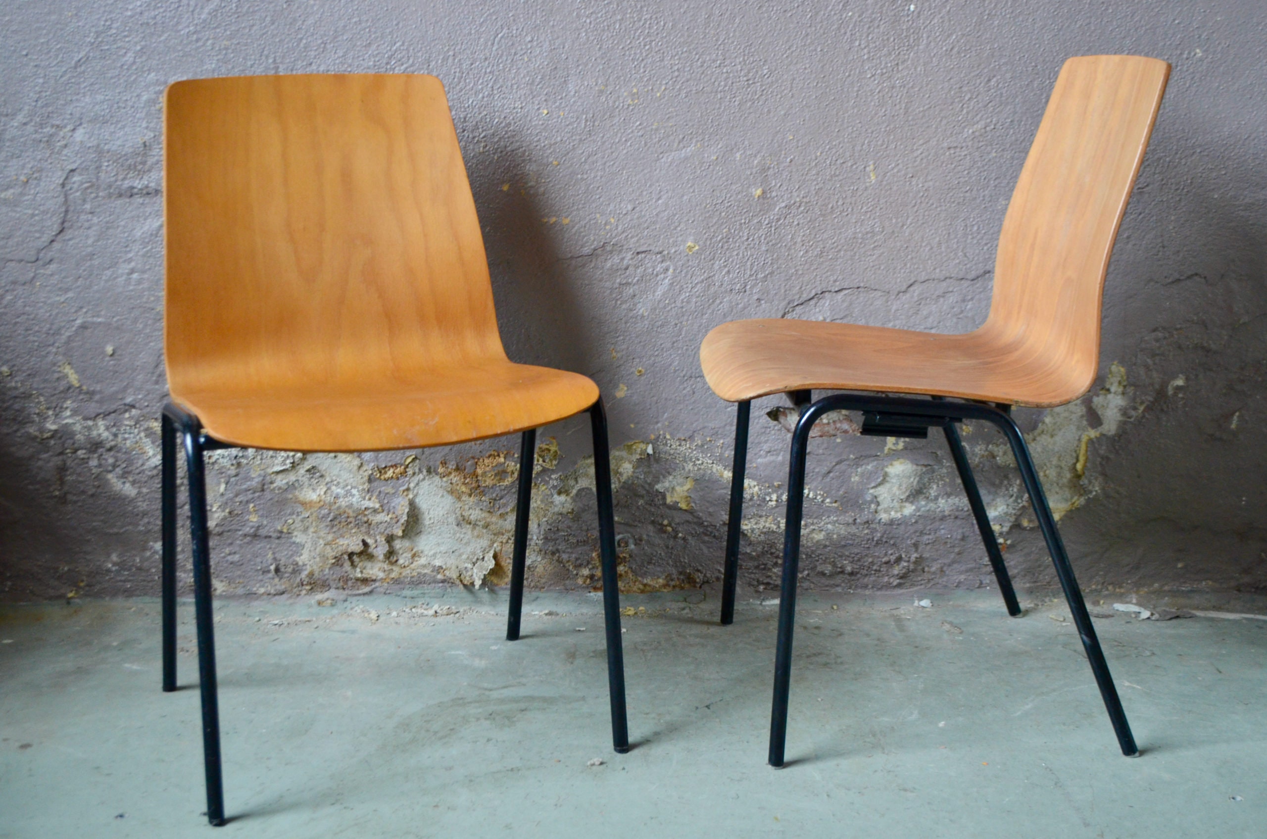 Lot De 2 chaises Vintage