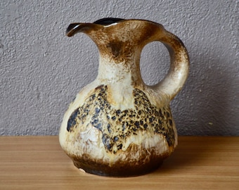 Vase pichet brutaliste Dumler et Breiden en céramique