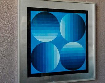 Victor Vasarely Beltica シルクスクリーン ▷ Beltica by Victor Vasarely, 1989 | Screen print | Artsper