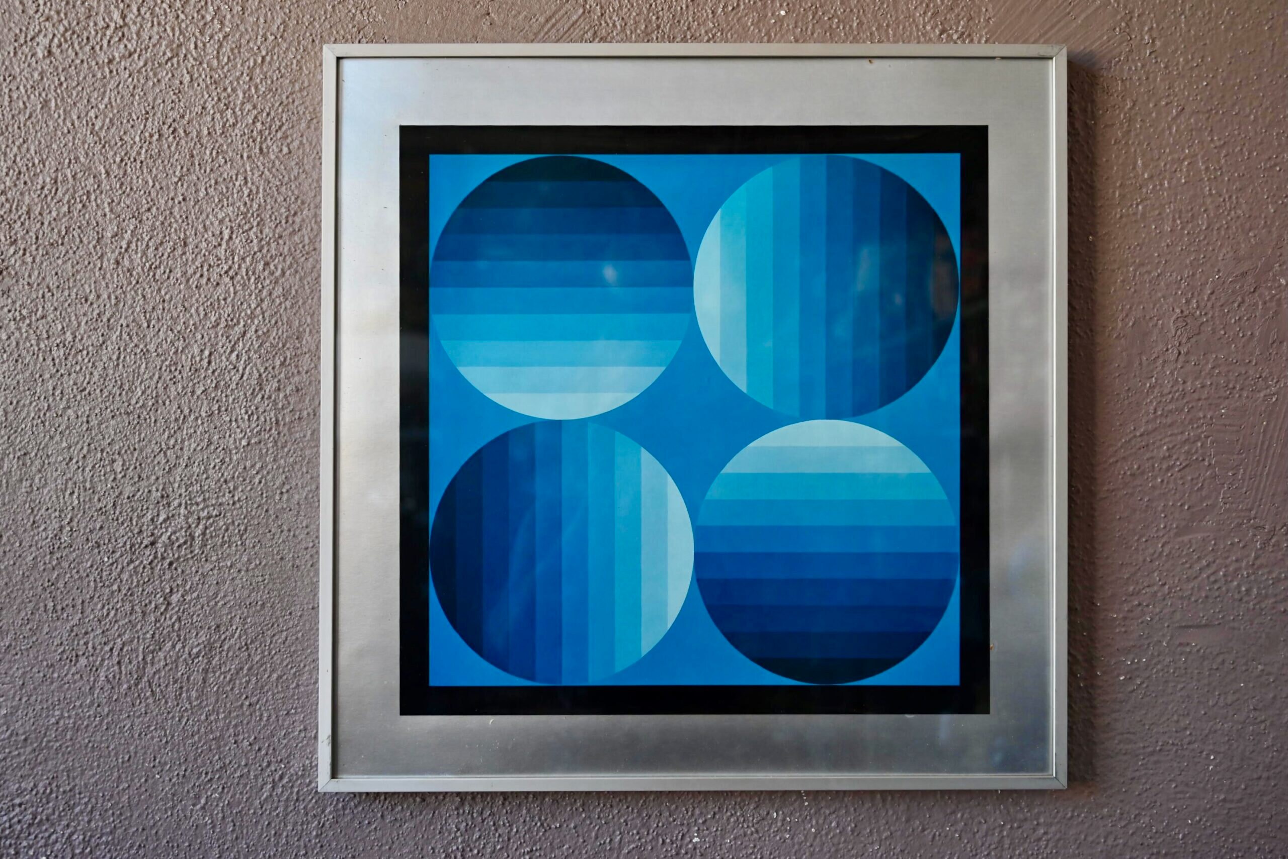 Hold-k Silkscreen by Victor VASARELY Painting Op Art Optical Art