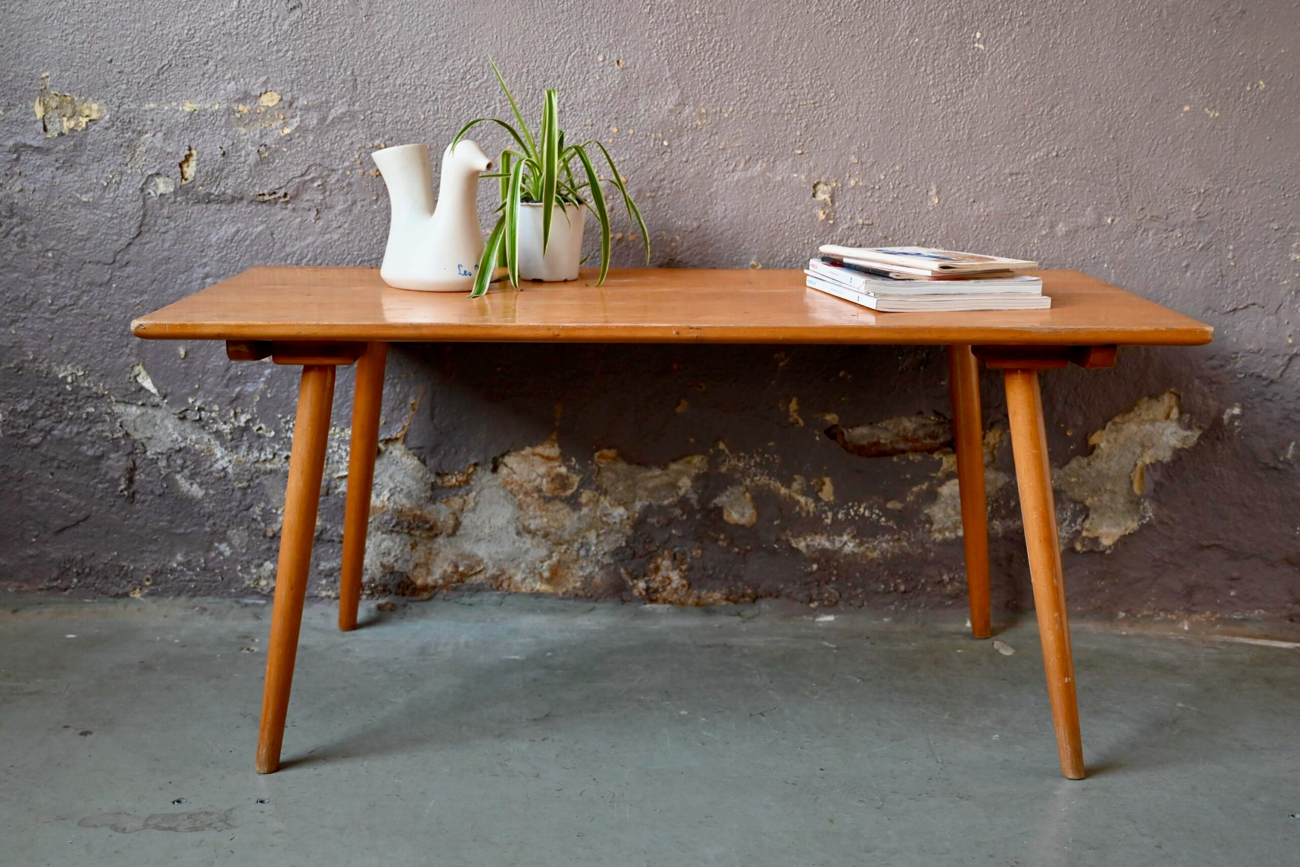 Stooly  Table pliable upcyclée