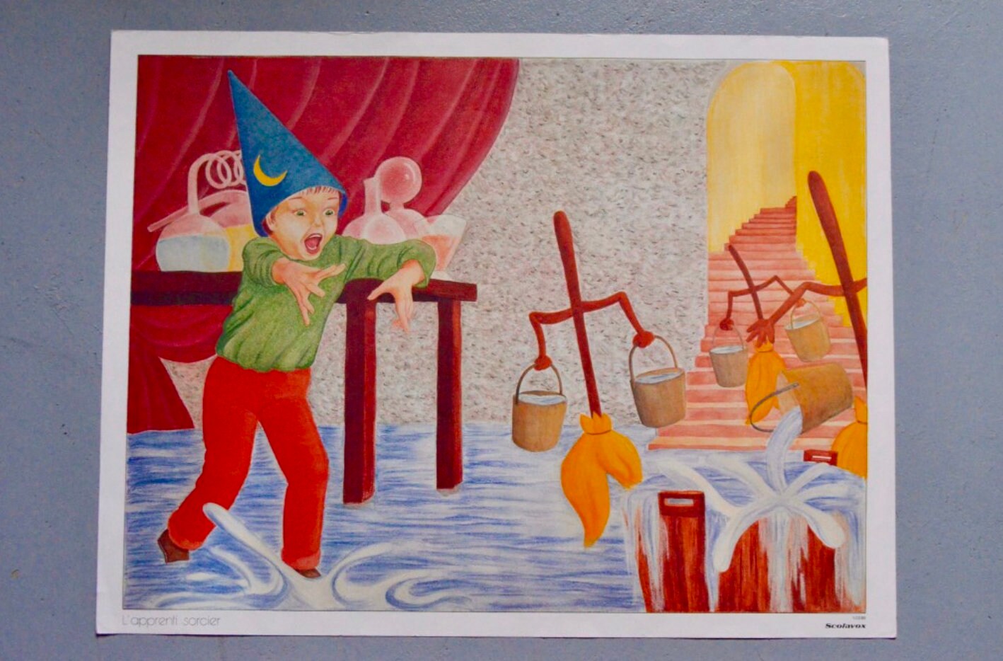 Affiche Murale Ancienne Vintage