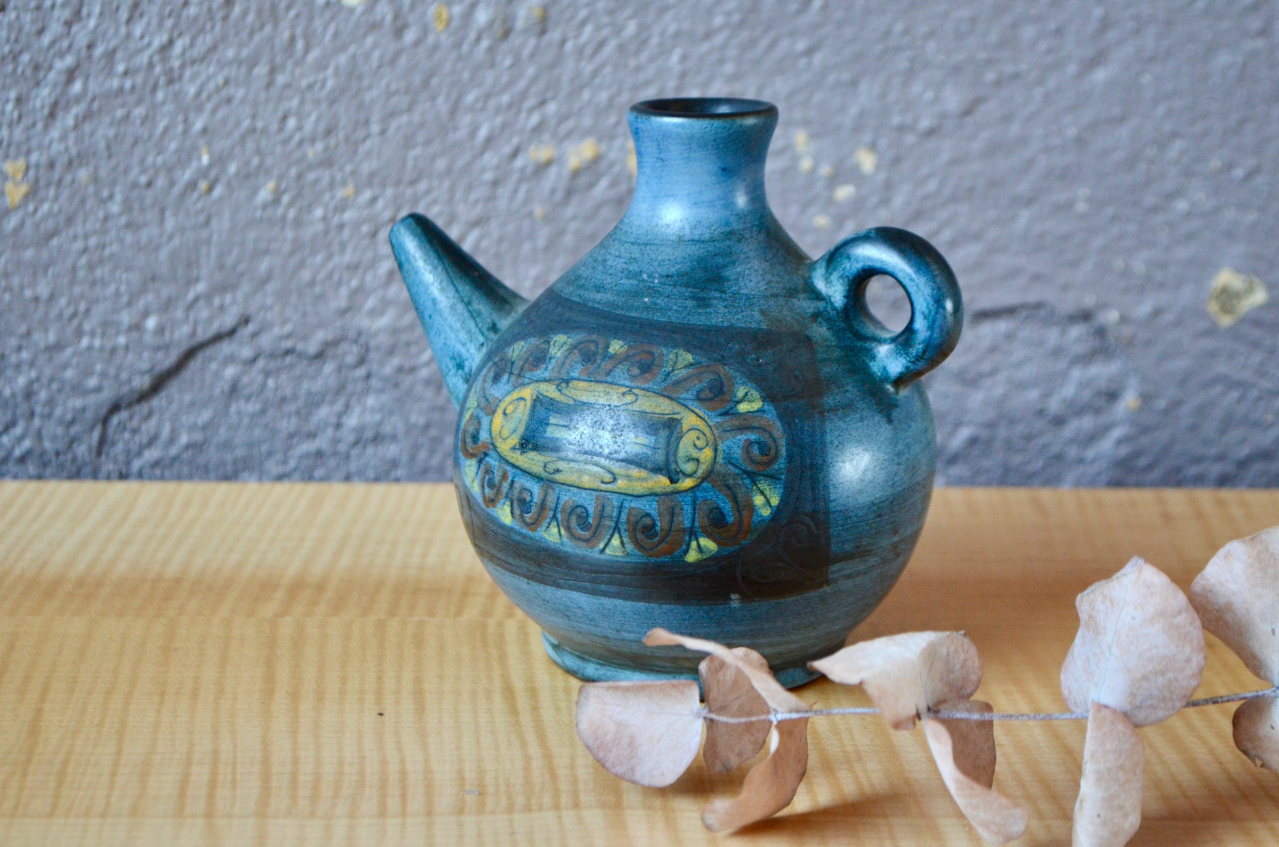 Chevrette Vase Bleu En