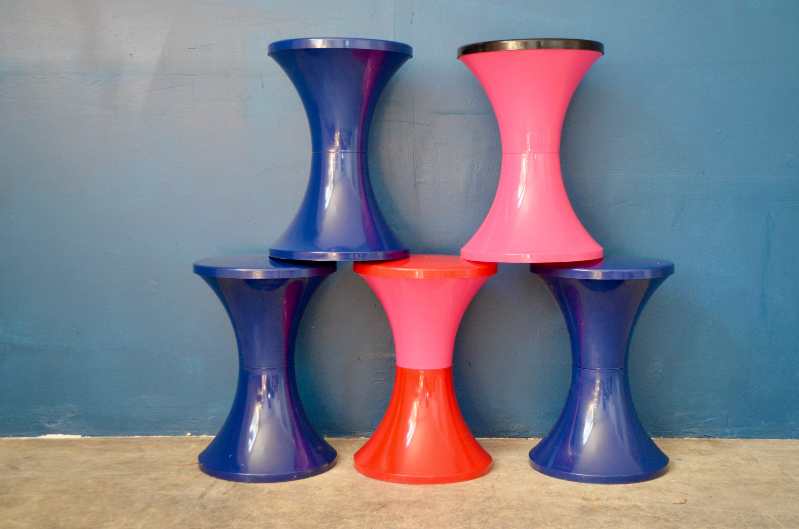 lot De 5 tabourets Tamtam