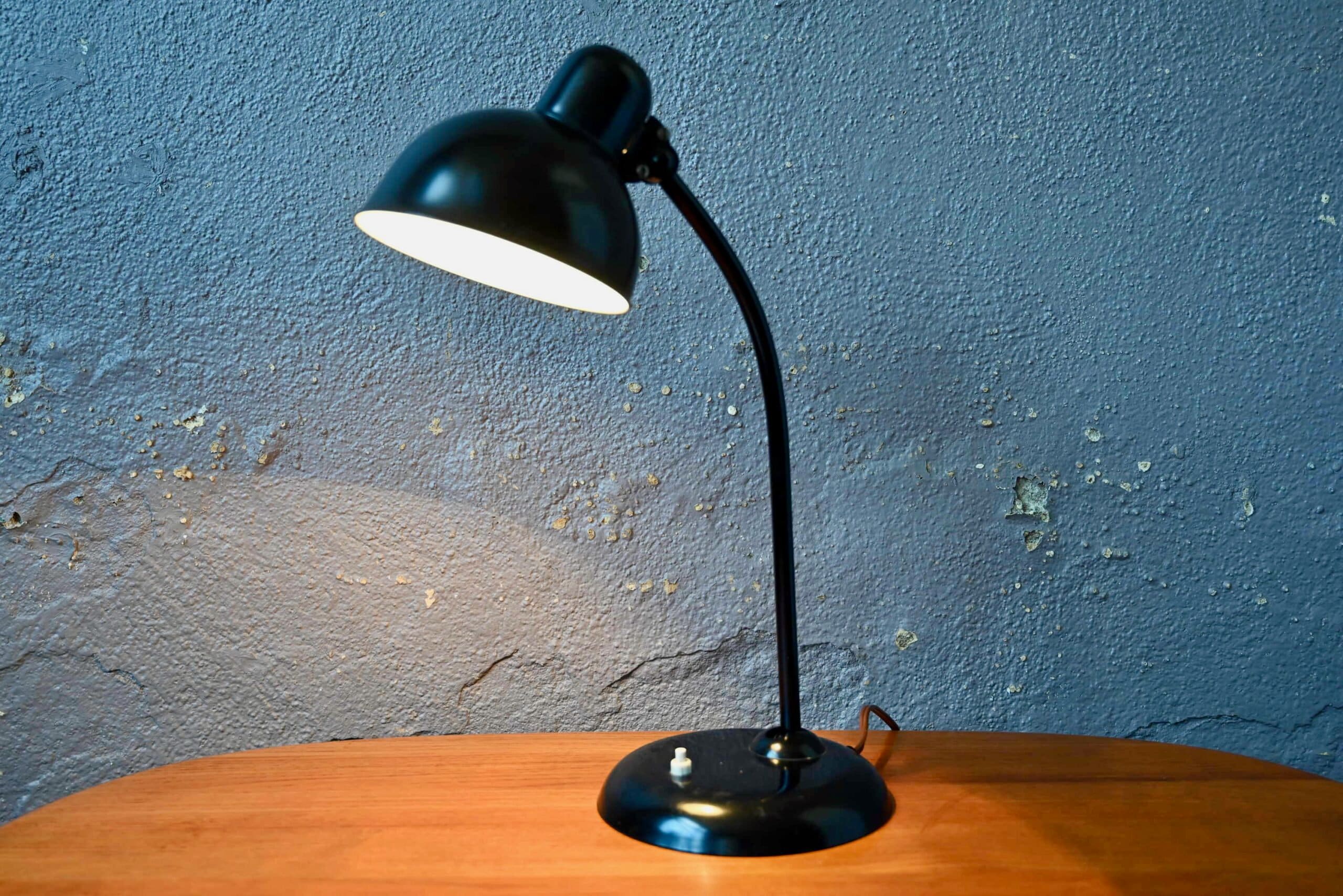 6551 Christian Dell Desk Lamp for Kaiser Idell Bauhaus Art Deco