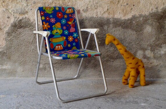 Sunlounged chileno tumbona niño retro vintage silla de playa | Etsy México