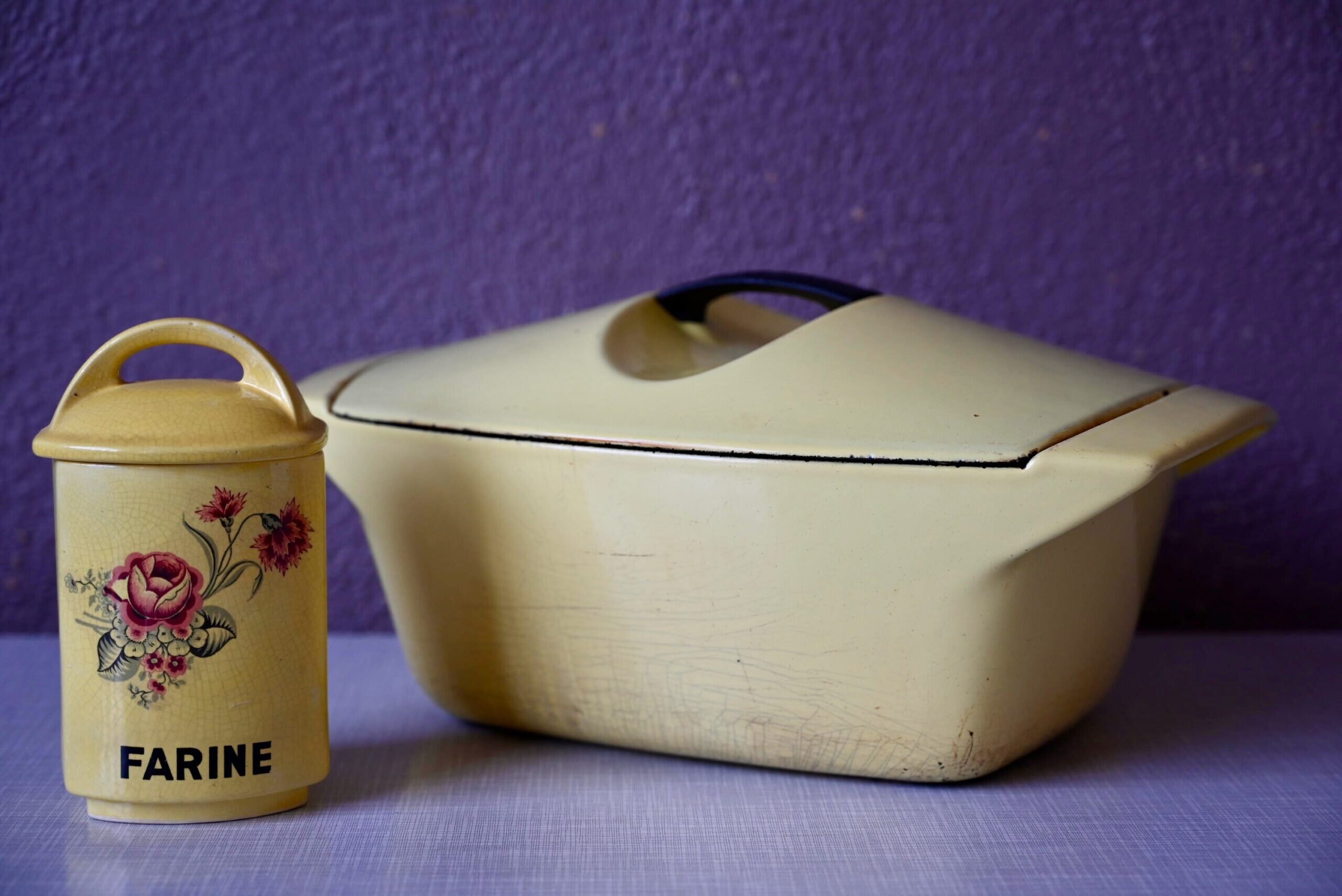 Cocotte Fonte Émaillée Le Creuset Design Raymond Loewy