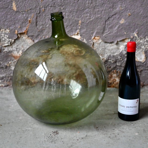 Antique Glass Carboy Etsy