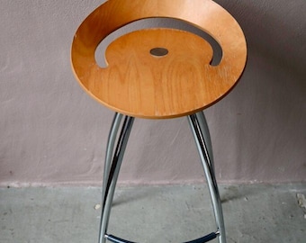 Lyra Bar Stool by Sigurdur Thorsteinsson Design Group Italia for