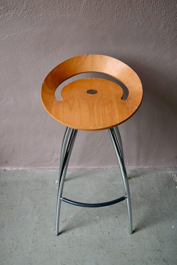Lyra Bar Stool by Sigurdur Thorsteinsson Design Group Italia for