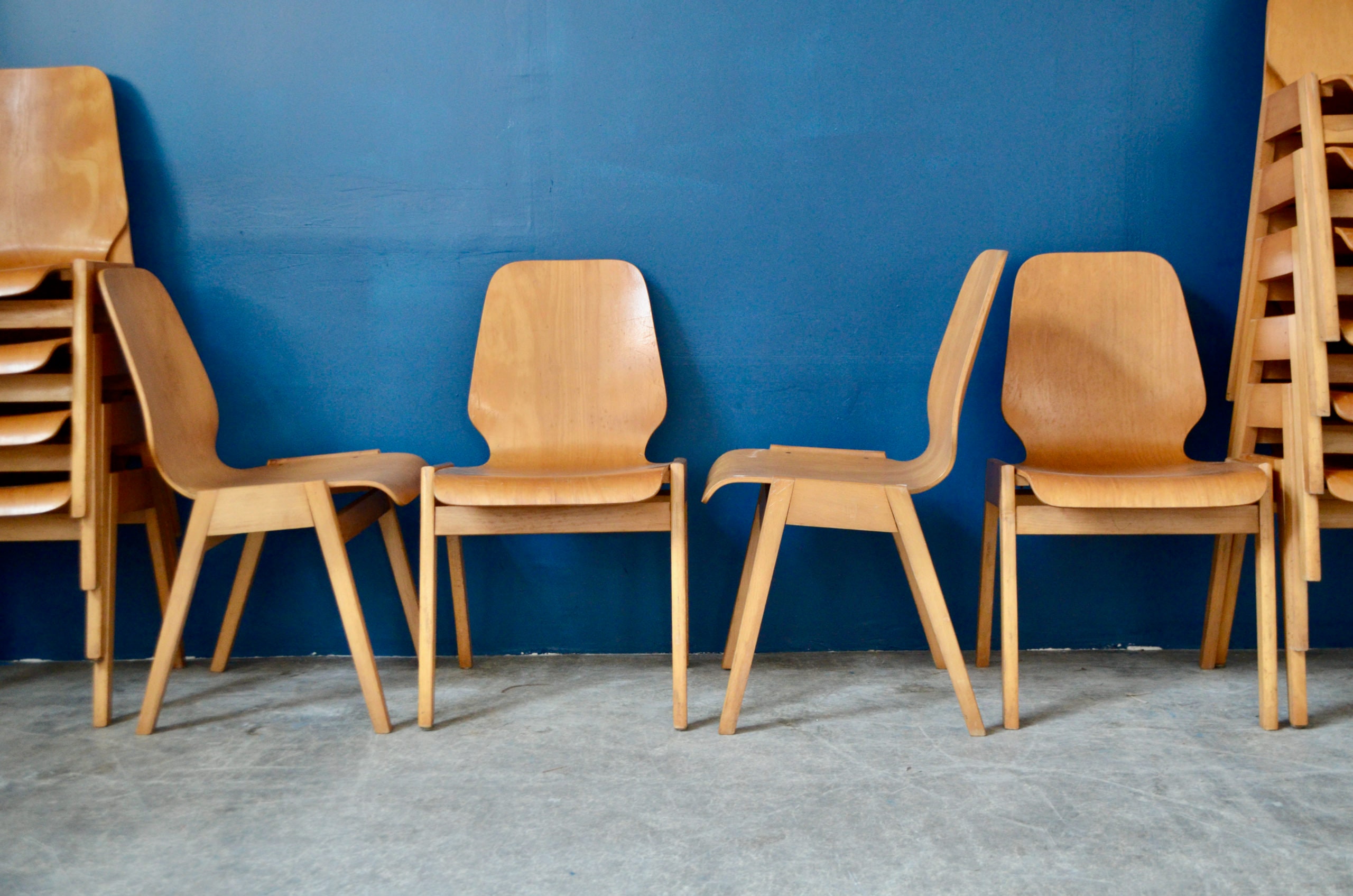 Chaises Vintage Scandinaves