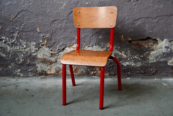 Small red chair sale