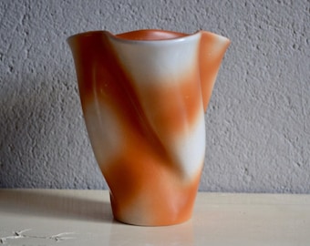 Vase Elchinger forme libre stilnovo Jouve années 50 vintage rétro french vase flower pot midcentury ceramic free form