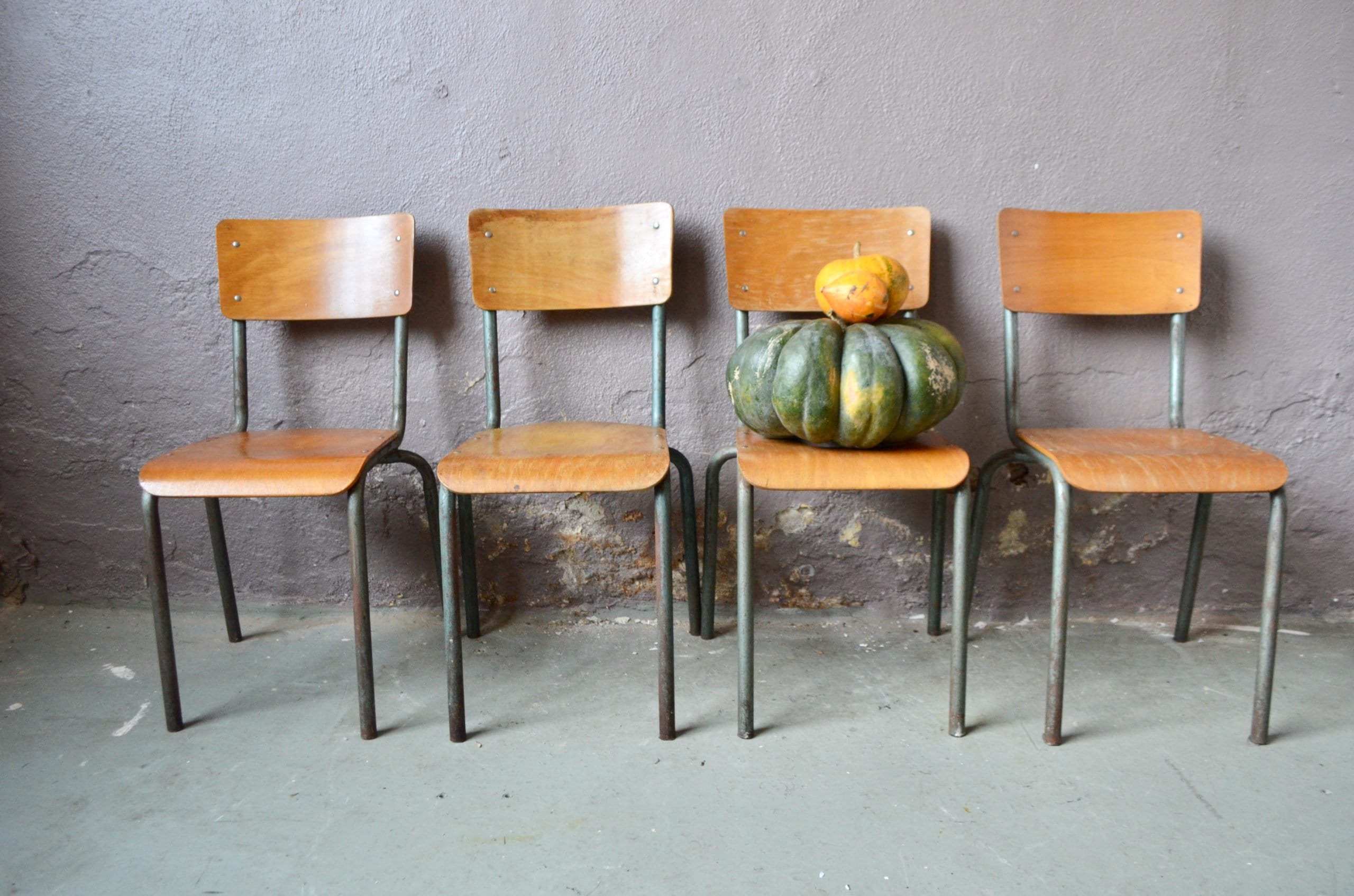 Lot De 4 chaises Style