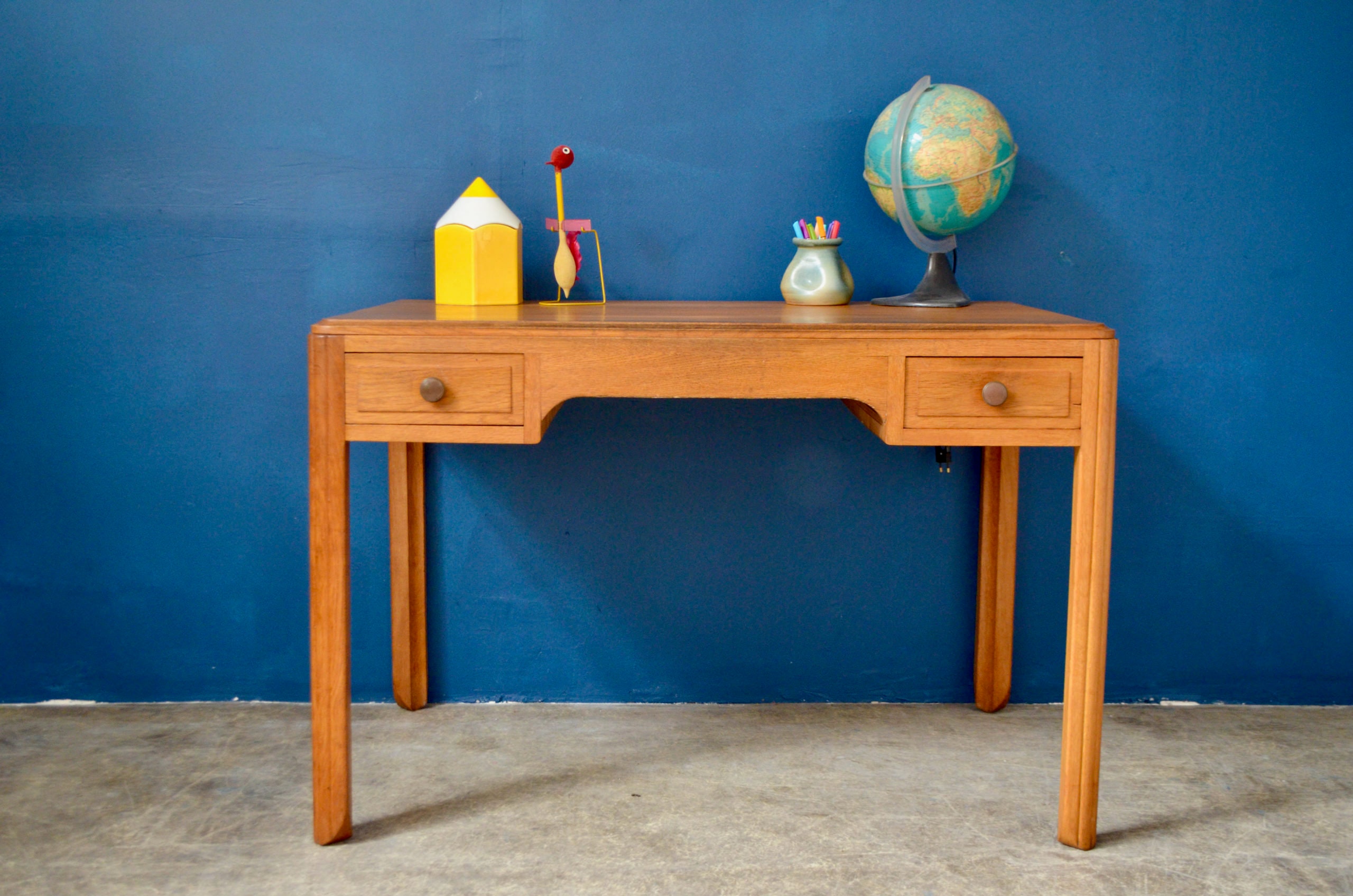 Bureau En Chêne De Style