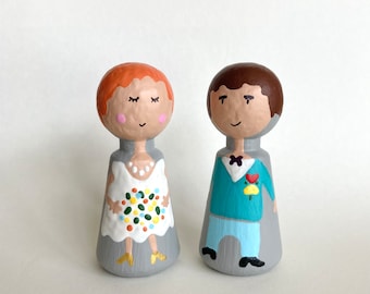 Wedding figures "Ralf & Trudi" / bridal couple / wedding decoration / gift idea