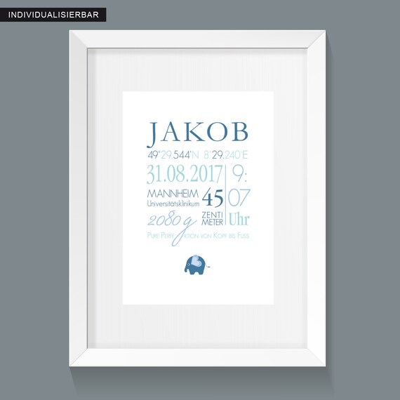 Taufbrief Geschenk Geburt Taufe Baby 83