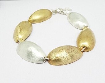 Vaina by Fedha, bronze and silver seaweed pod castings, nature-inspired, unique, one-off piece