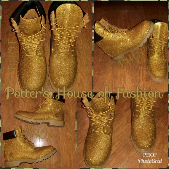 sparkling timberland boots