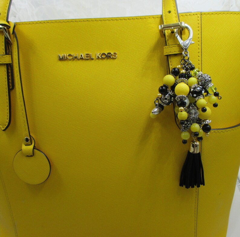 Beaded purse enhancers The Perfect Gift Purse enhancers Purse charms Pittsburgh Steelers Purse decorations Purse Bling for your purse