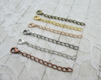 Necklace Extender Leather - Etsy