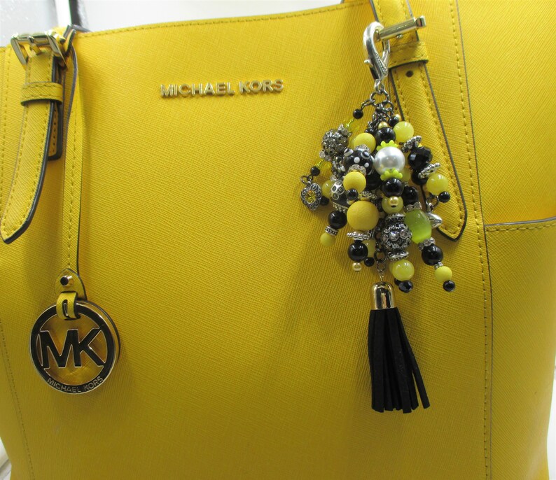 Beaded purse enhancers The Perfect Gift Purse enhancers Purse charms Pittsburgh Steelers Purse decorations Purse Bling for your purse