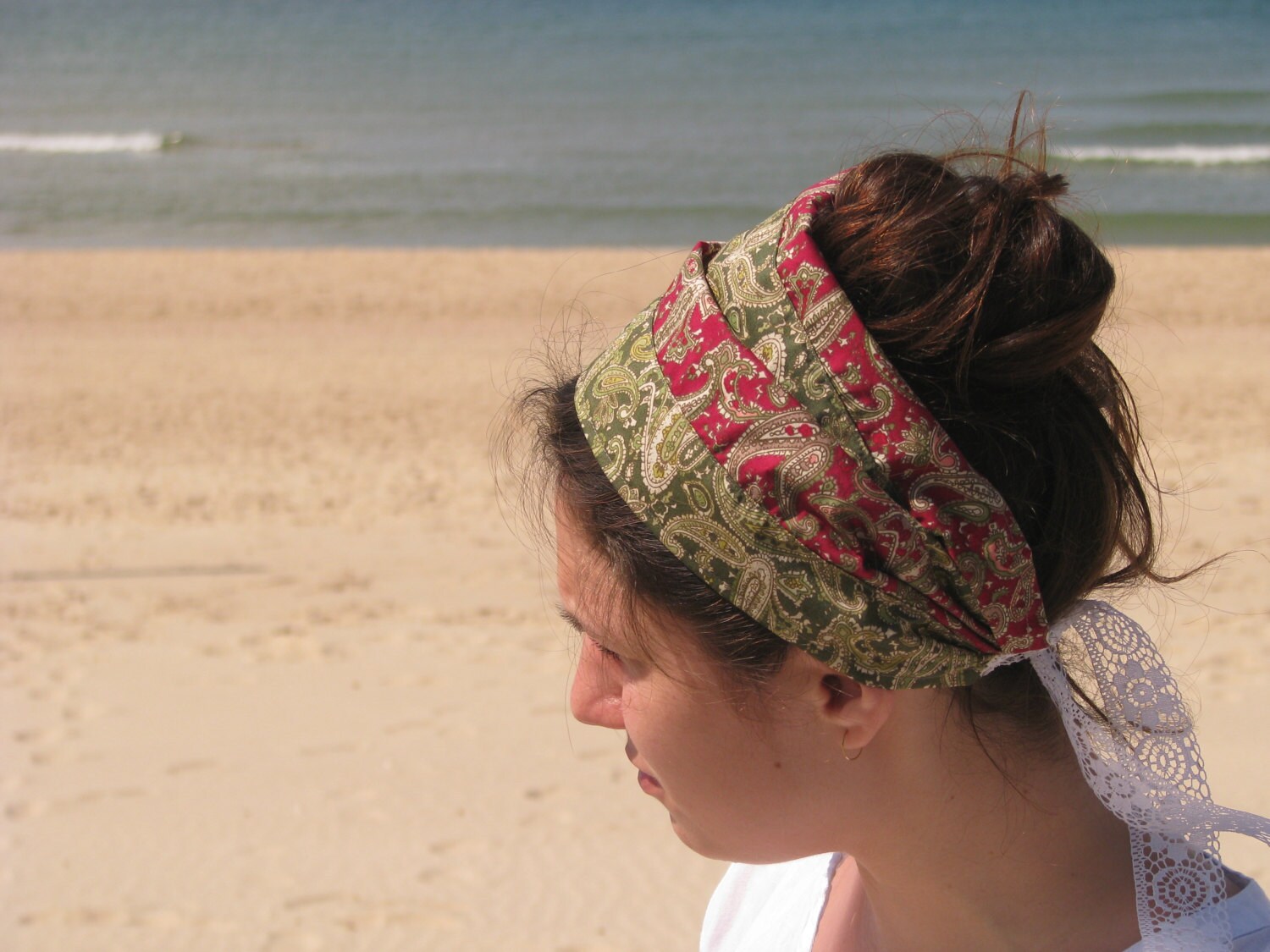 GIPSY headbandmultiple options to tie head wrap cotton hair Etsy