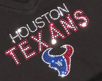 womens texans jersey with rhinestones