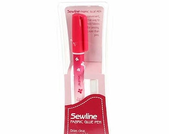 Sewline Water Soluble Glue Pen Blue