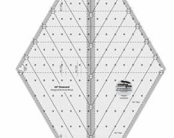 Creative Grids 60 Degree Diamond Ruler