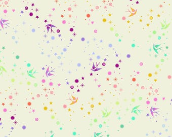 Tula Pink True Colors Fairy Dust s in Cotton Candy (Quarter Yards)