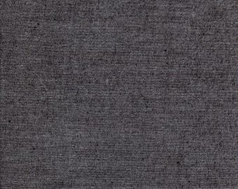 Charcoal Shot Cotton Yarn Dye - Studio E Peppered Cotton (Quarter Yards)