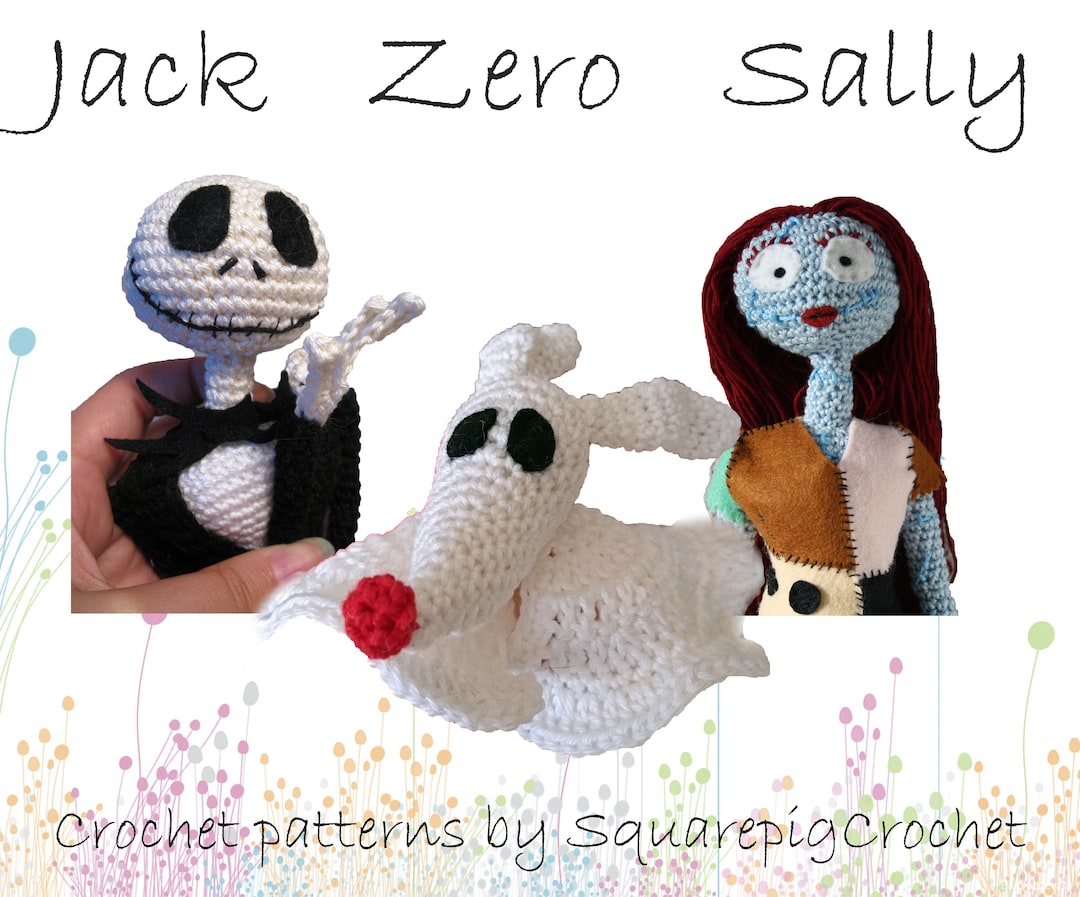 16” Sally Nightmare Before Christmas crochet Doll Amigurumi Large