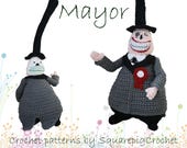 Crochet pattern Mayor (The Nightmare before Christmas)