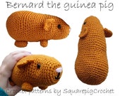 Guinea pig Bernard Crochet pattern