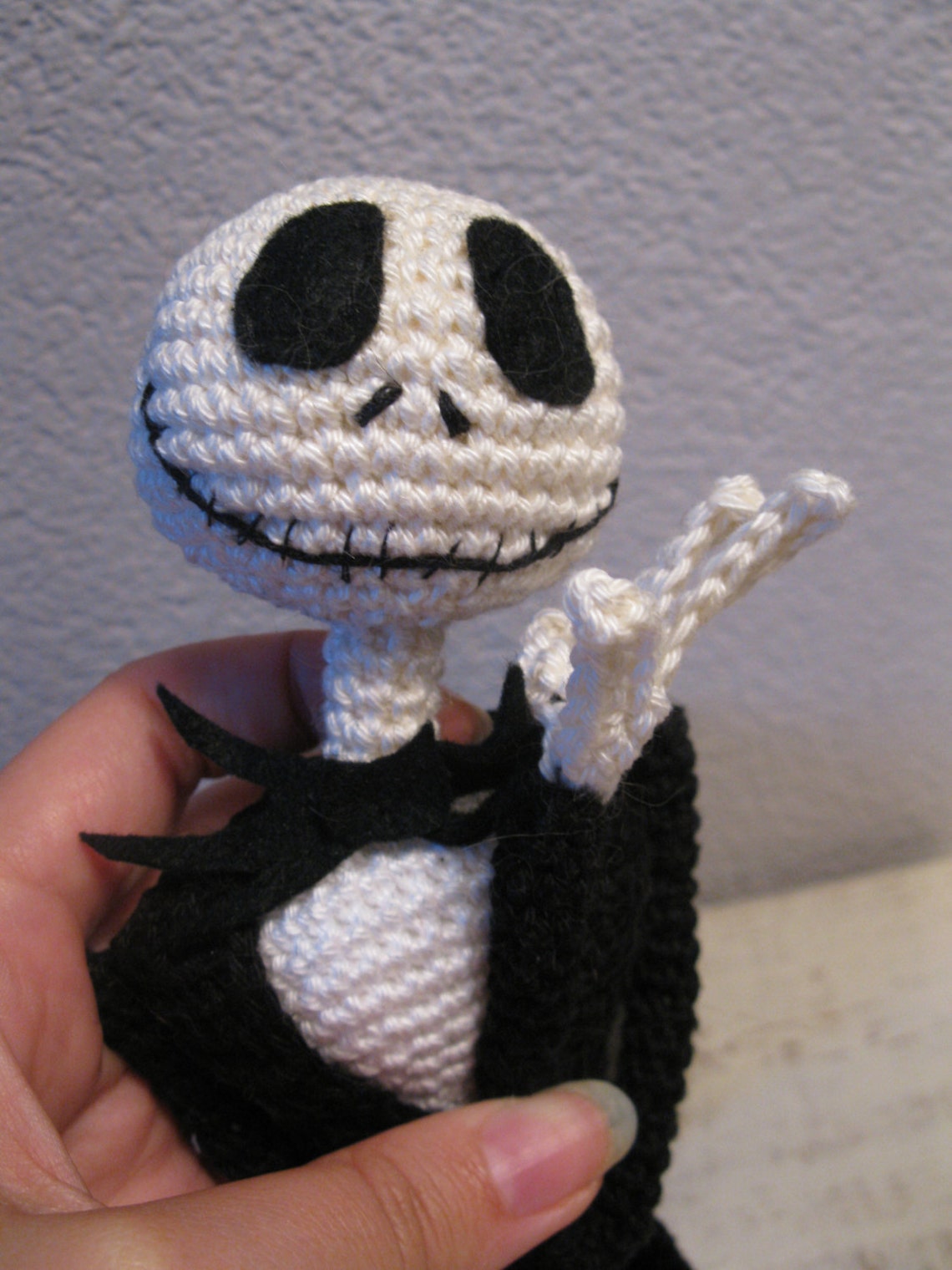 Jack Skellington Crochet Pattern 16 Inch Ready for Halloween Etsy